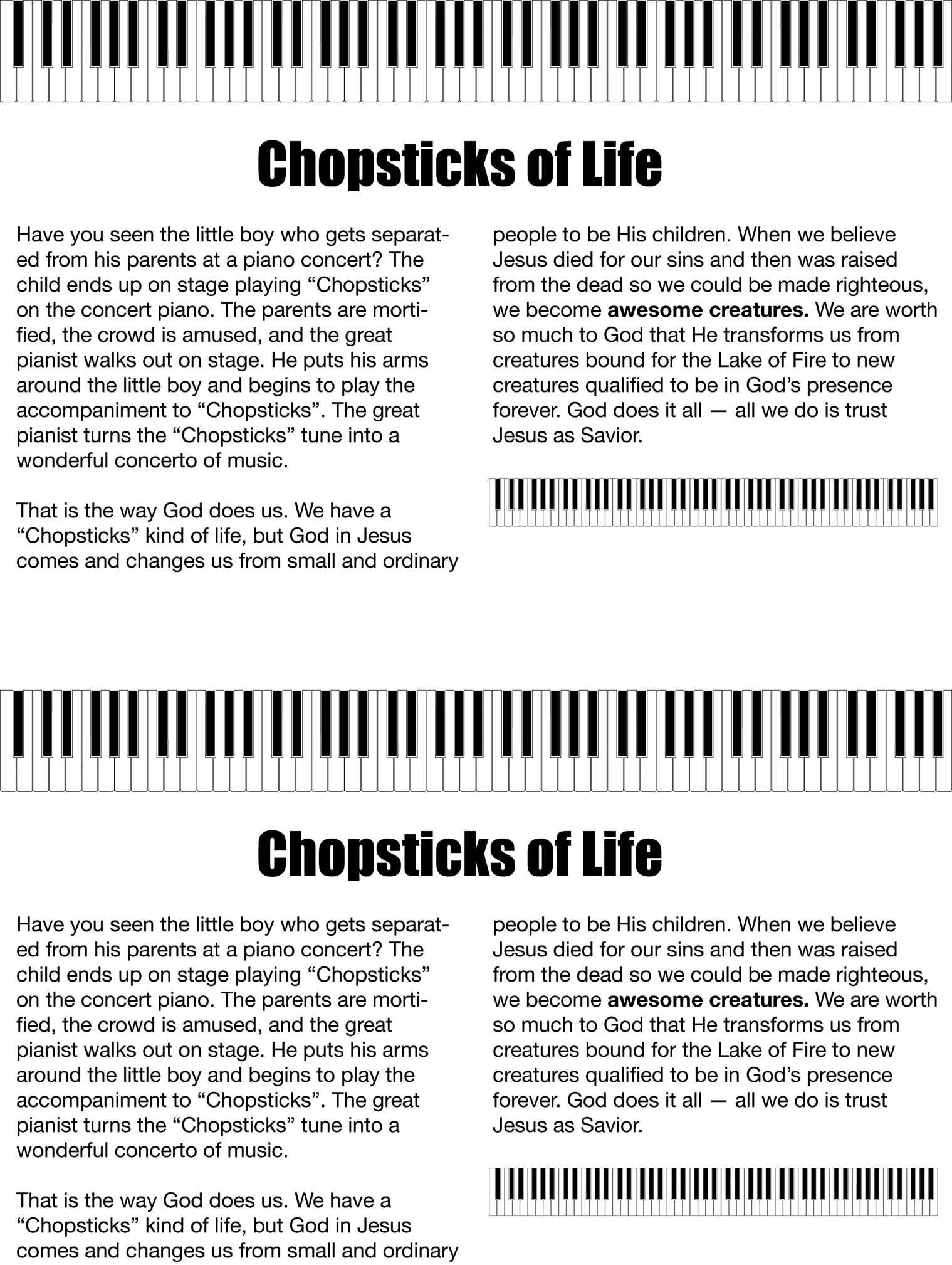 CHOPSTICKS